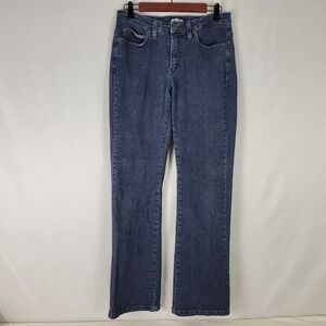 Lee Jeans Womens‎ 10 Blue Denim Mid Rise Bootcut Dark Wash W29 x L31.5